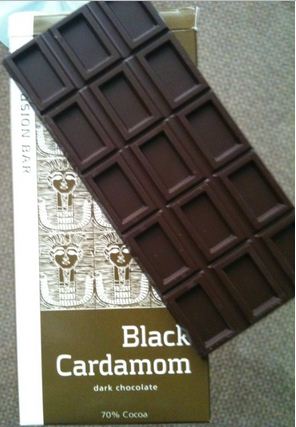 artisan du chocolat black cardamom bar