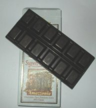 Amazzonia 90 percent cocoa chocolate bar