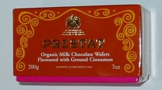 Prestat Organic chocolate wafers with cinnamon