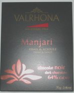Valrhona Manjari 64 percent dark chocolate bar