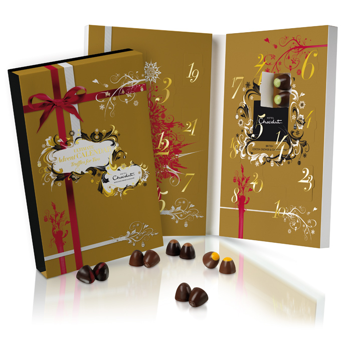 Hotel Chocolat Truffle Advent Calendar Mostly About Chocolate Blog