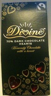 divine dark chocolate hearts box