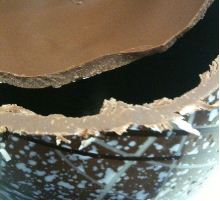 thorntons jubilee chocolate easter egg unwrapped crosssection