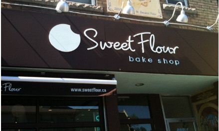 sweet flour shop outside