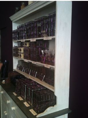 chocolate bars at wardour st shop of paul a young