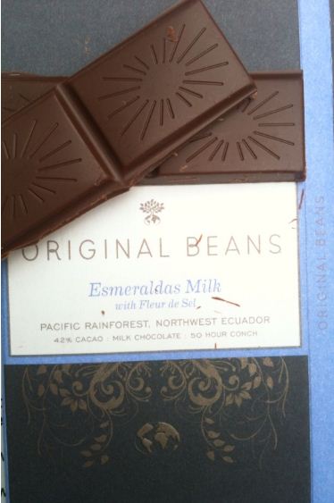 original beans esmeraldas milk chocolate bar