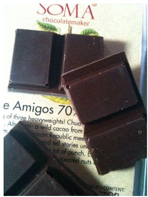 three amigos chocolate Soma