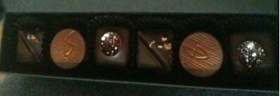 thorntons box chocolates inside