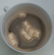 fortnum & mason hot choc with marshmallows