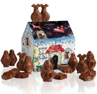 santas house chocolates