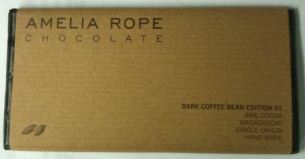 Amelia Rope Dark Chocolate with Whole Coffee Beans