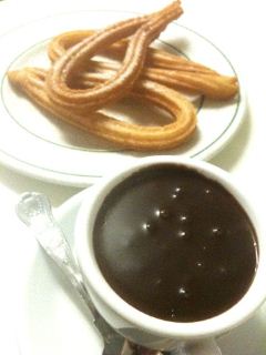 chocolate churros