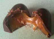 tonka bean caramel choc