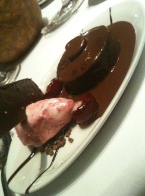 lindt chocolate dessert