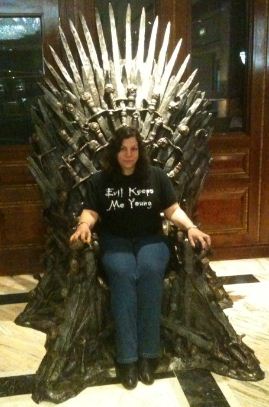 me on iron throne of westeros