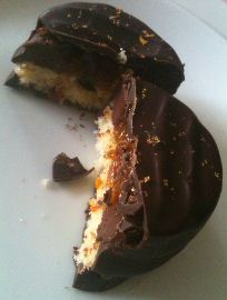 william curley jaffa cake cut