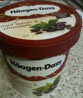 haagen dazs mint leaves