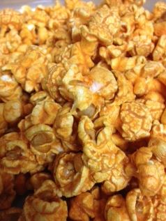 cheese and smpked paprika popcorn bag