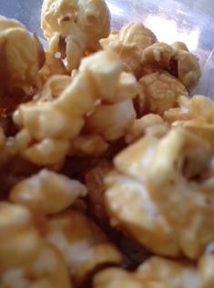 double salt creamy caramel popcorn