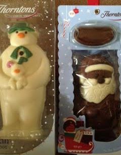 thorntons snowman santa