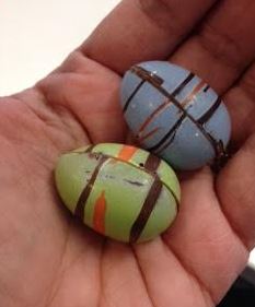 demarquette easter eggs in my hand