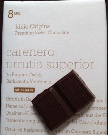 Idilio Carenero Urrutia Superior Chocolate Bar Reviewed