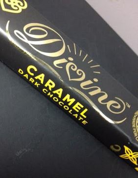 Divine Dark Chocolate and Caramel Chocolate Bar Reviewed