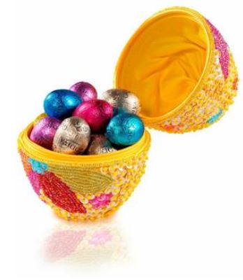 godiva beaded egg