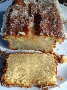 Elderflower Crunch Drizzle Loaf Cake Recipe