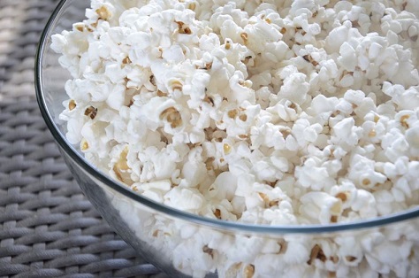 popcorn in bowl