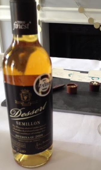 Lily O'Brien's Zesty Orange Chocolate Paired with Tesco Finest Dessert Semillon 2009