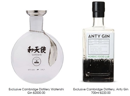 expensive gin from Selfridges