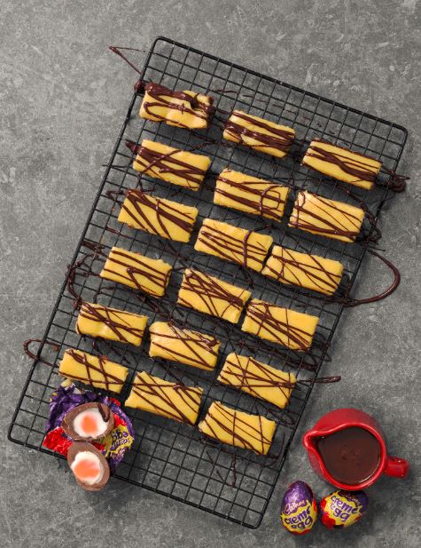Creme Egg Bars With a Zesty Twist