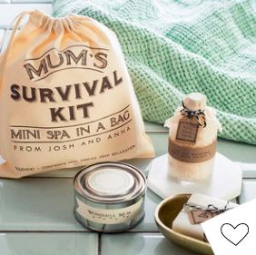 Personalised 'Mum's Mini Spa In A Bag' Survival Kit