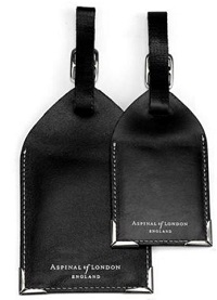 harrods Aspinal luggage tags