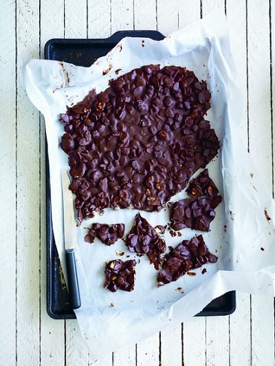 chocolate almond bark