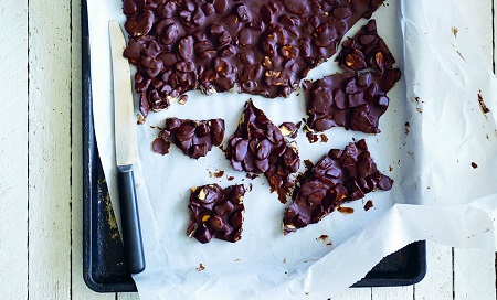 chocolate almond bark