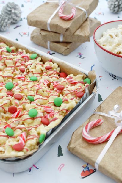 Metcalfe’s Popcorn Candy Cane Bars